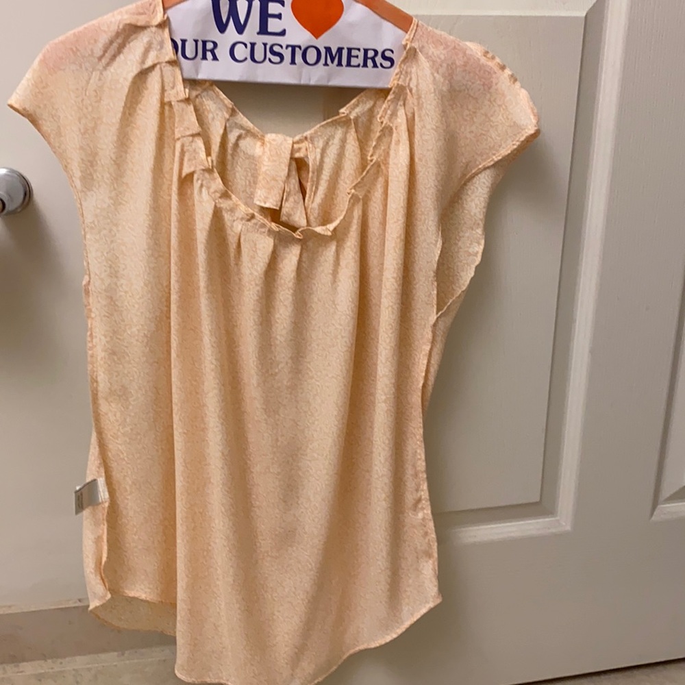 Flower Short Sleeve Blouse
